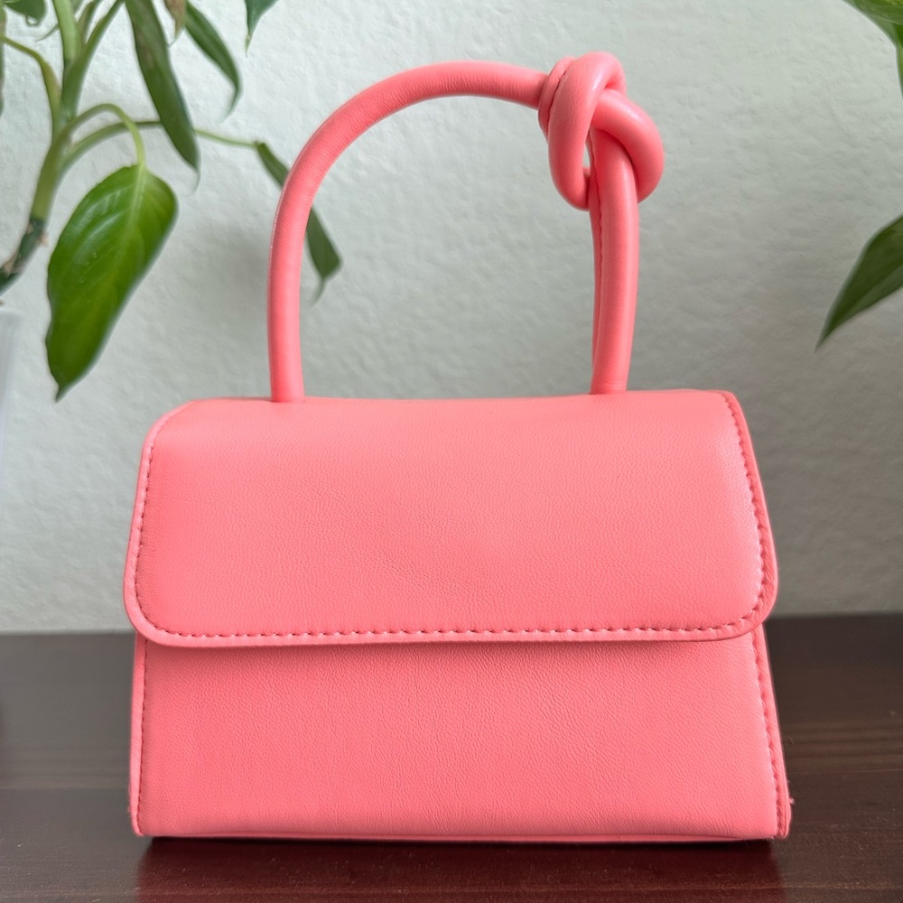 NEVER USED! Pink top handle bag